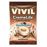 Sugar-free Latte Macchiato Creme Life flavoured sweets, 110 g, Vivil