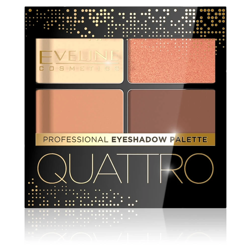 Eveline Cosmetics Quattro Professional oogschaduwpalette 01, 3,2 g