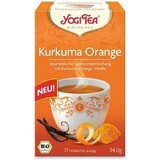 Kurkuma Orange Tea, 17 bags, Yogi Tea