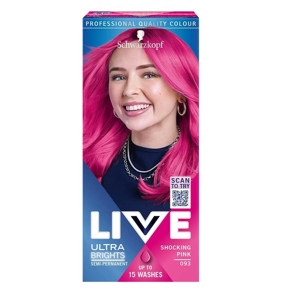 Schwarzkopf Live Ultra Brights of Pastel Colour 093 Shocking Pink