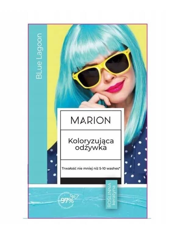 Marion Colouring Conditioner Azure Blue Lagoon, 35 ml