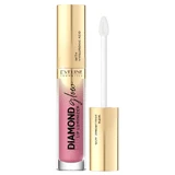 Eveline Cosmetics Diamond Glow Lip Luminizer mit Hyaluronsäure 05 Toffee, 4,5 ml