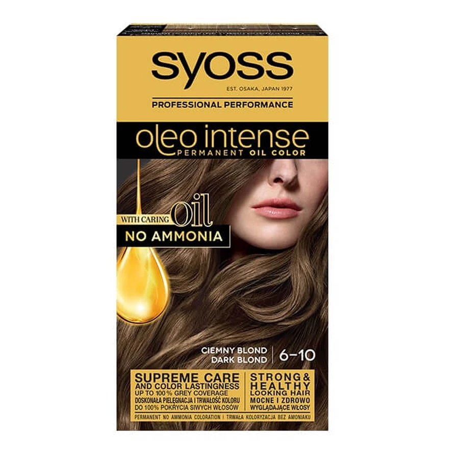 Syoss Oleo Colore Intenso per Capelli Biondo Scuro 6-10