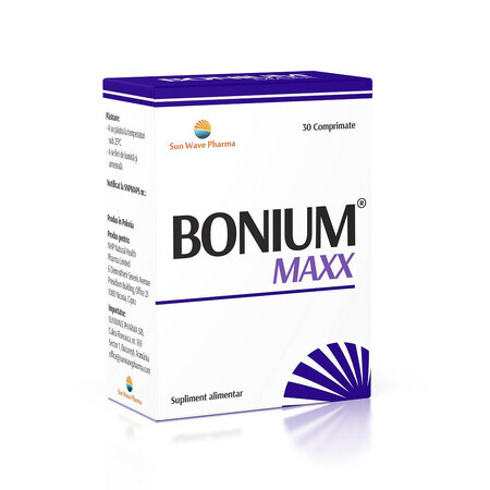 Bonium Maxx, 30 tabletten, Sun Wave Pharma