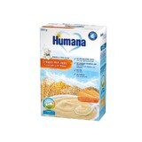 Granen met melk, met 5 granen en koekjes, 200 gr, Humana