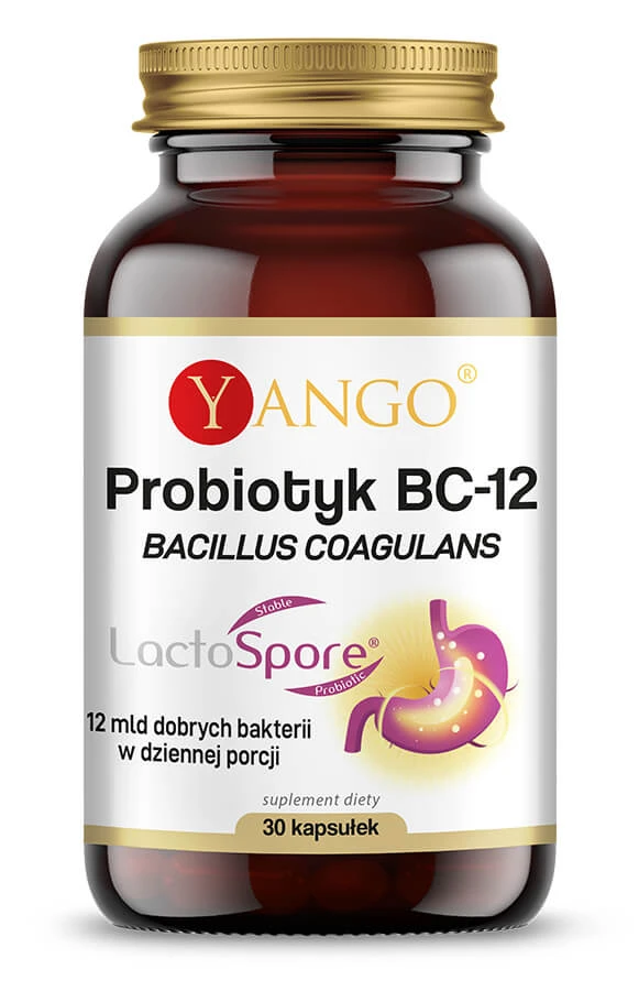 Yango, Probiotic BC-12, 30 capsules