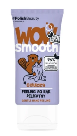Flos-Lek, Wow Smooth! Walnoot gladmakende handscrub, 50g