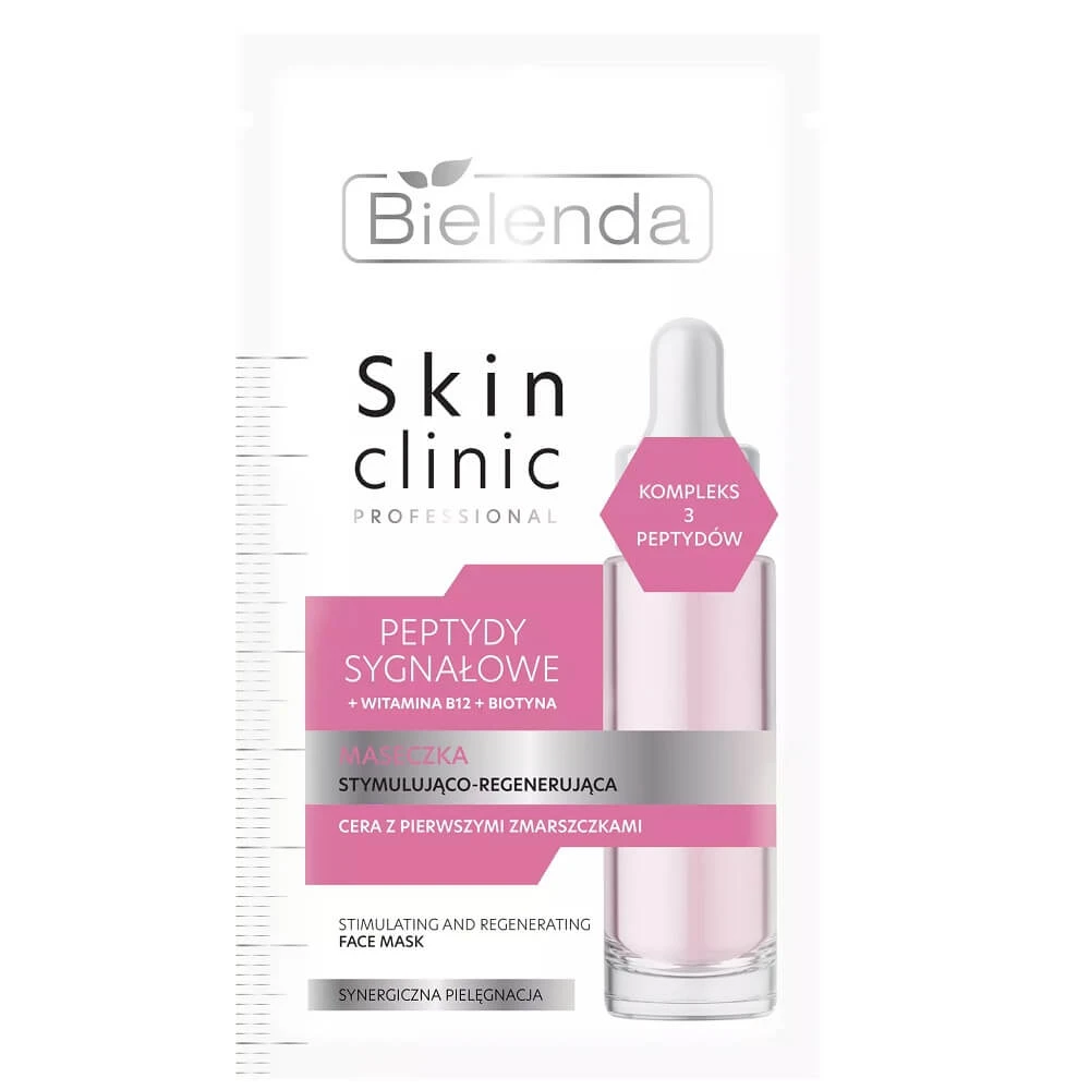 Bielenda Skin Clinic Professioneel Signaalpeptiden Stimulerend en Regenererend Masker, 8 g
