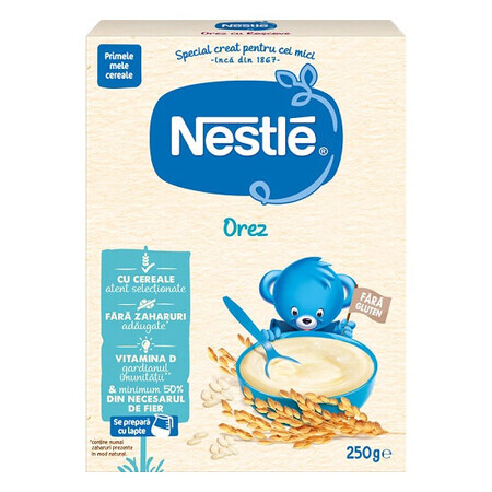 Céréales de riz, +6 mois, 250 g, Nestlé