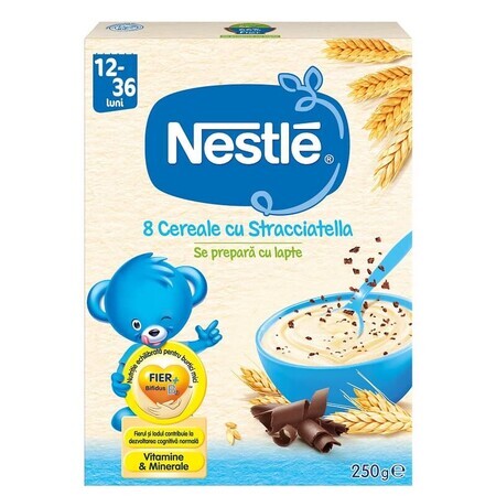 Stracciatella cereales, 18-36 meses, 250 g, Nestlé