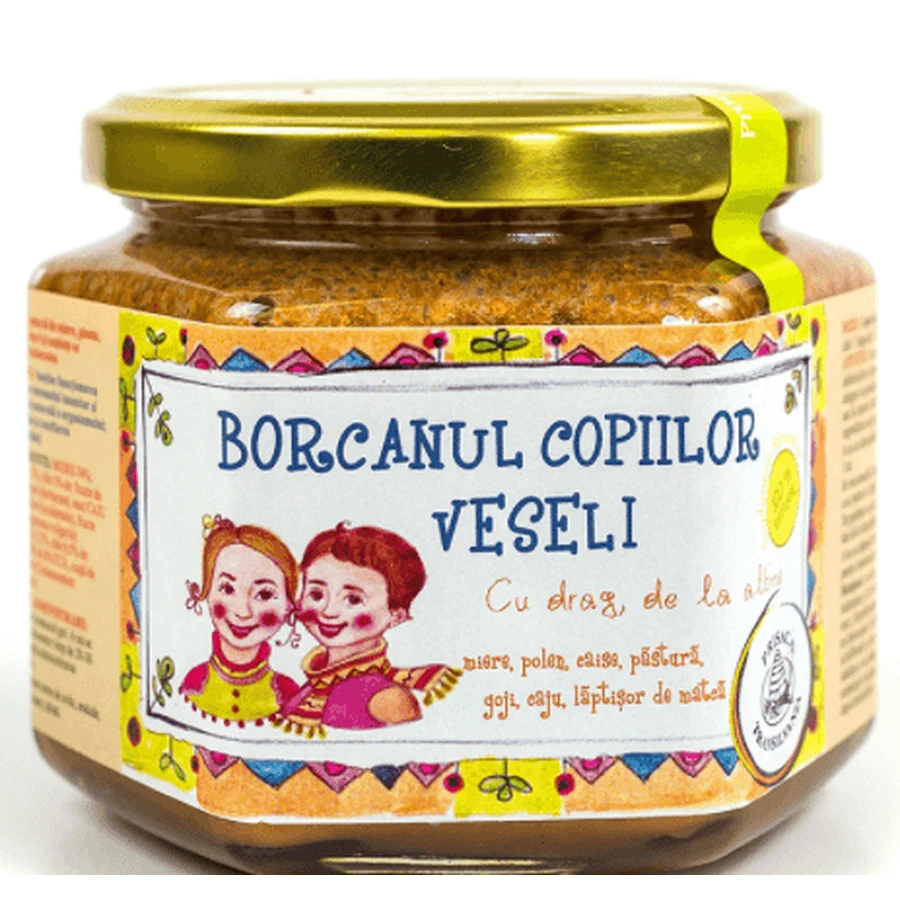 Happy children's jar, 200 g, Prisaca Transilvania