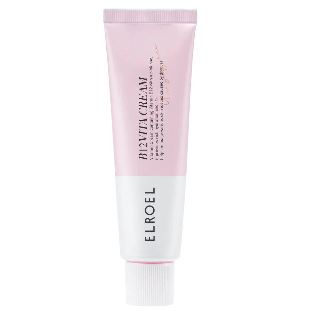 Elroel B12 Vita Cream Gezichtscrème met vitamine B12, 50 ml
