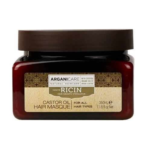 Arganicare Castor Oil haargroei stimulerend masker, 350 ml