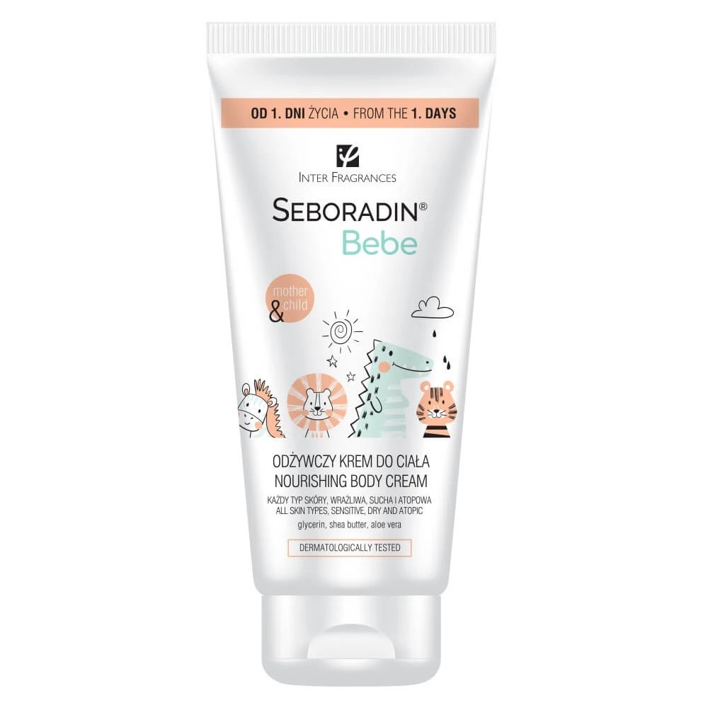 Seboradin Bebe Voedende lichaamscrème voor kinderen, 200 ml