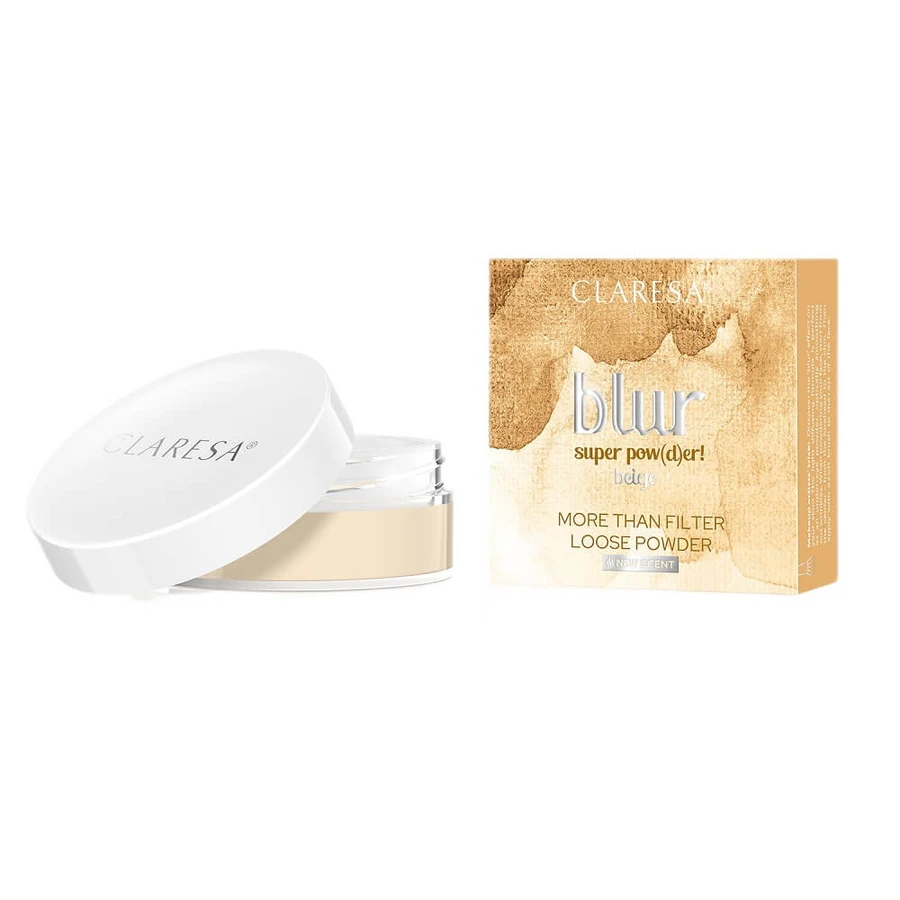 Claresa gladmakend los poeder beige, 12g