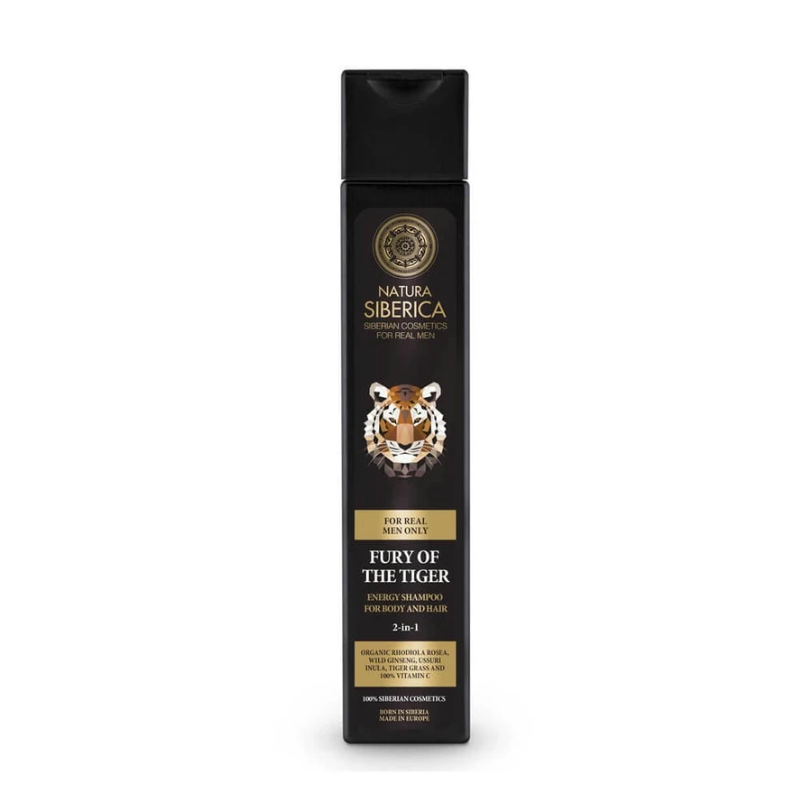Natura Siberica Uomo Furia della Tigre Shampoo, 250ml