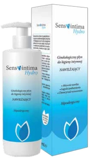 Sensointima Hydro, lotion voor gynaecologische intieme hygiëne, hydraterend, 200 ml