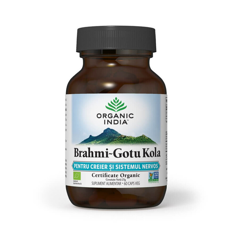 Brahmi Gotu Kola, 60 capsule, Organic India