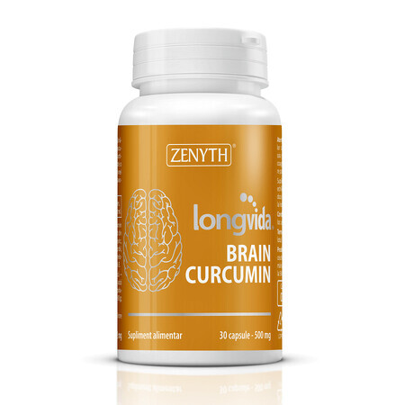 Brain Curcumin Longvida, 30 capsules, Zenyth