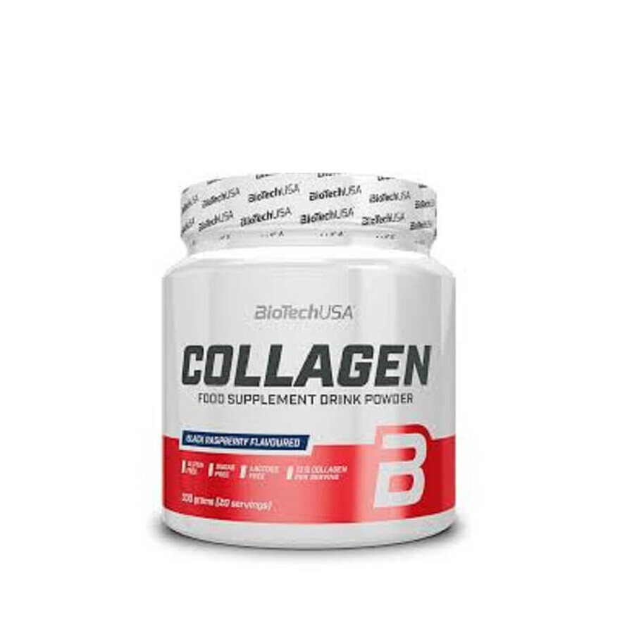 Collagen Black Raspberry, 300 gr, Biotech