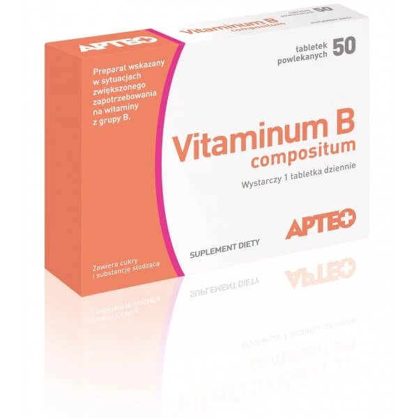 Vitaminum B compositum Apteo 50 tabletten