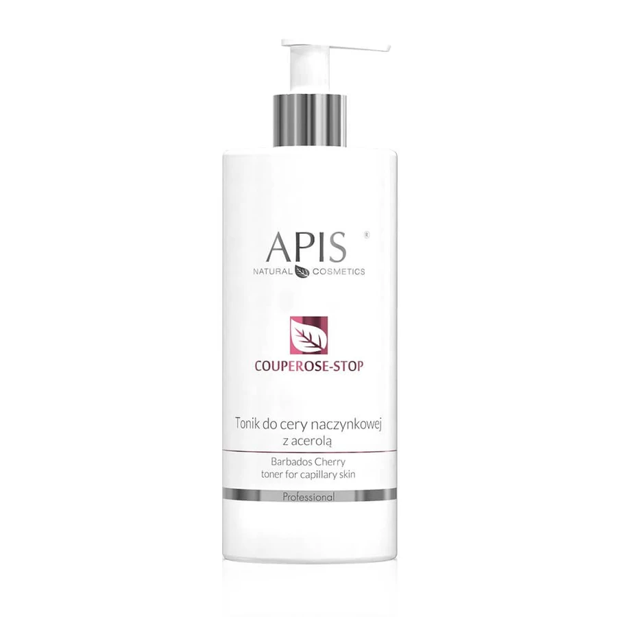 Apis Couperose-Stop Tonico per la pelle con couperose e acerola, 500ml
