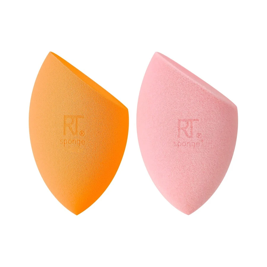 Real Techniques Iconic Blend + Set Spons Duo Make-up Spons Set, 2 stuks