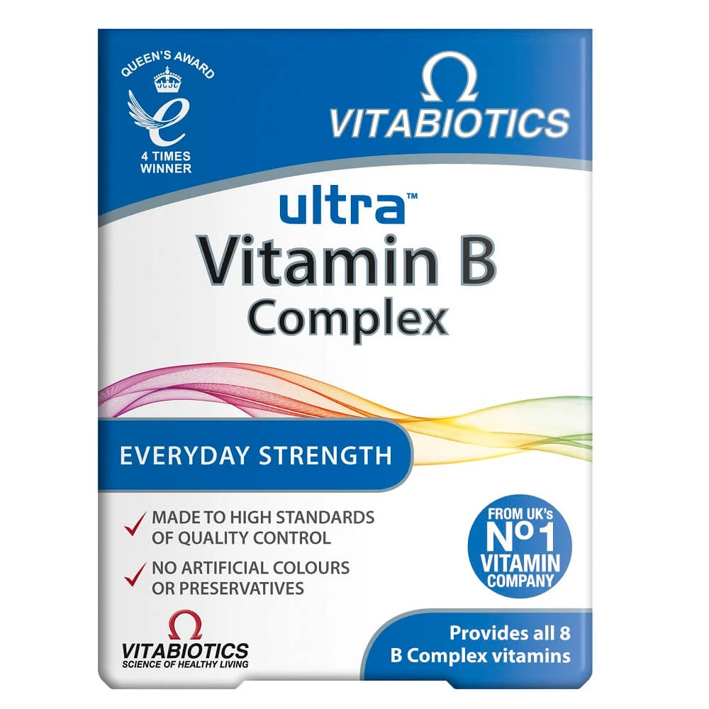 Vitabiotics Ultra Vitamine B-complex, 60 tabletten