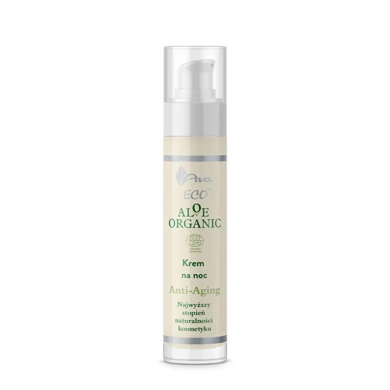 AVA Eco, Aloë Organic, Anti-aging Nachtcrème, 50 ml