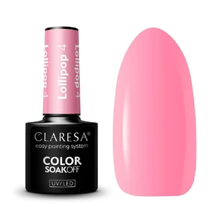 Claresa Soak Off UV/LED Lollipop Hybride Lak 4, 5 g