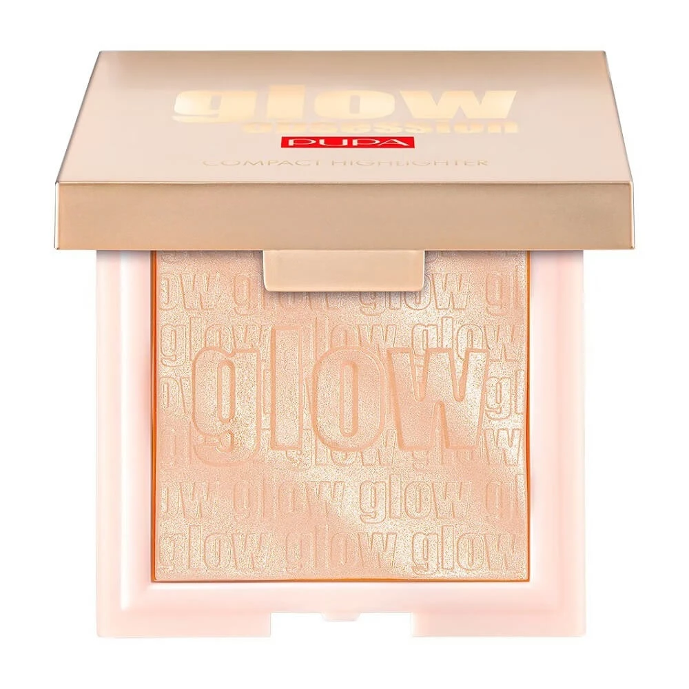 Pupa Milano Glow Obsession highlighter compact 100 Licht Goud, 6 g