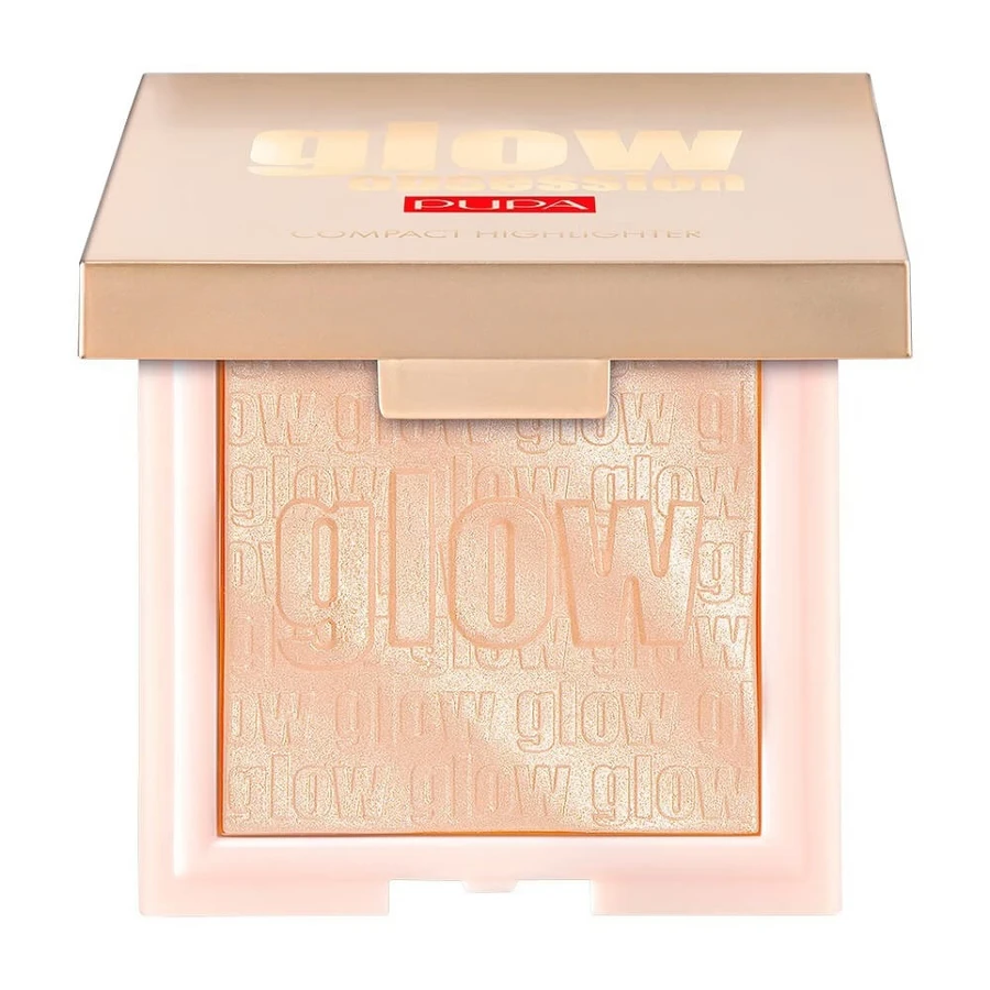 Pupa Milano Glow Obsession highlighter compact 100 Licht Goud, 6 g