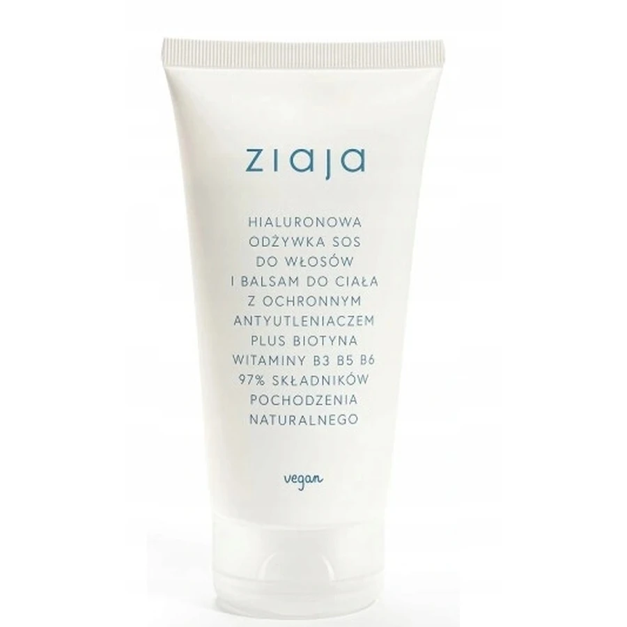 Ziaja, Hyaluronic SOS haarconditioner en bodylotion, 160 ml