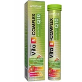 ActivLab Pharma Vita B-Komplex + Coenzym Q10, 20 Brausetabletten