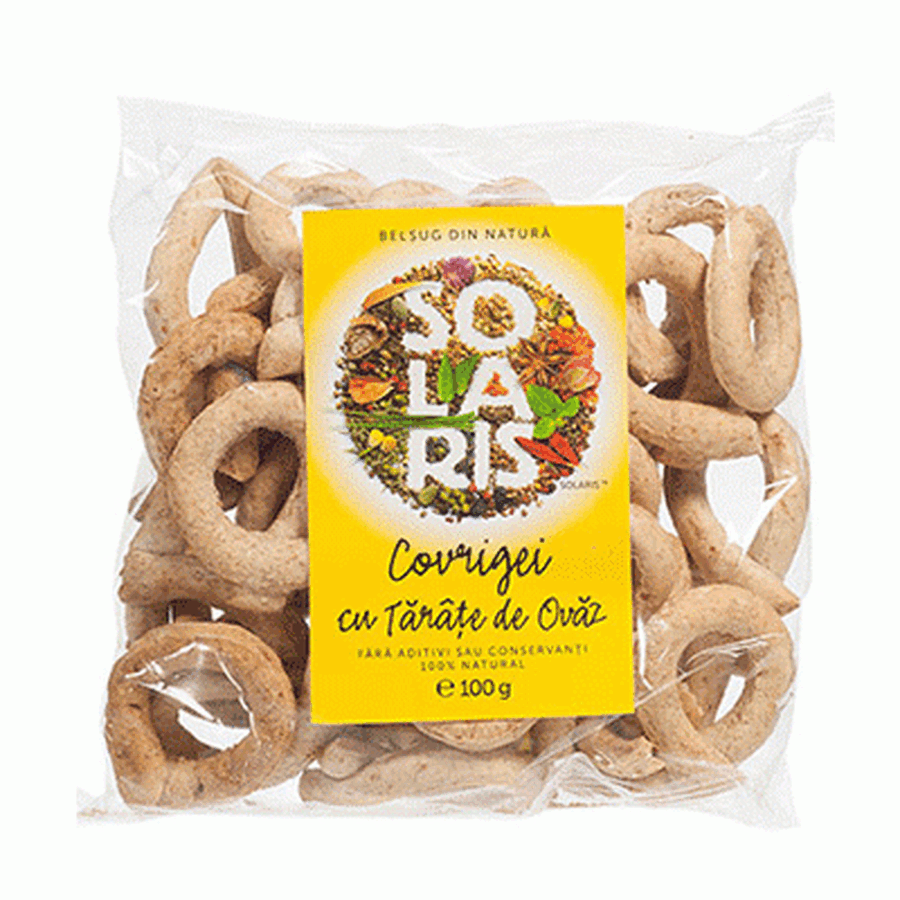 Havermoutkrakelingen, 100 g, Solaris