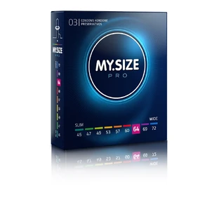 My Size PRO, 64mm Condoms, 3 pieces