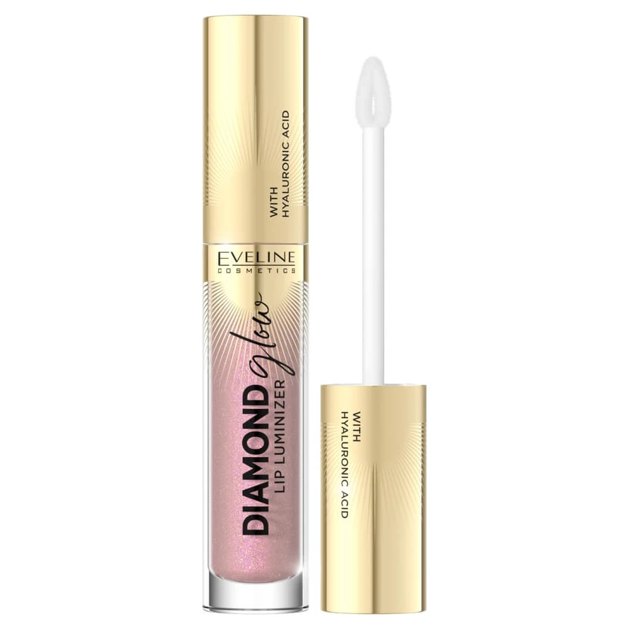 Eveline Cosmetics Lipgloss met Hyaluronzuur 08 Honey Glam, 4.5 ml