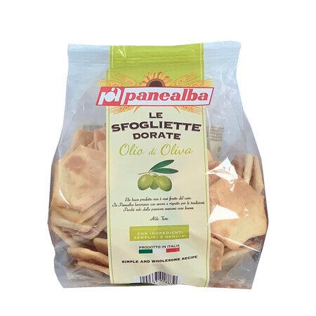 Crackers with olive oil, 180 gr, Panealba