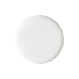 Artdeco poederdons rond compact poederdonsje