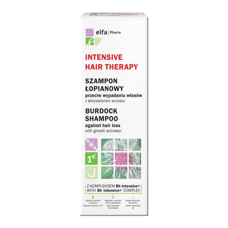 Elfa Pharm Intensive Hair Therapy Klis shampoo tegen haaruitval met groei-activator, 200 ml