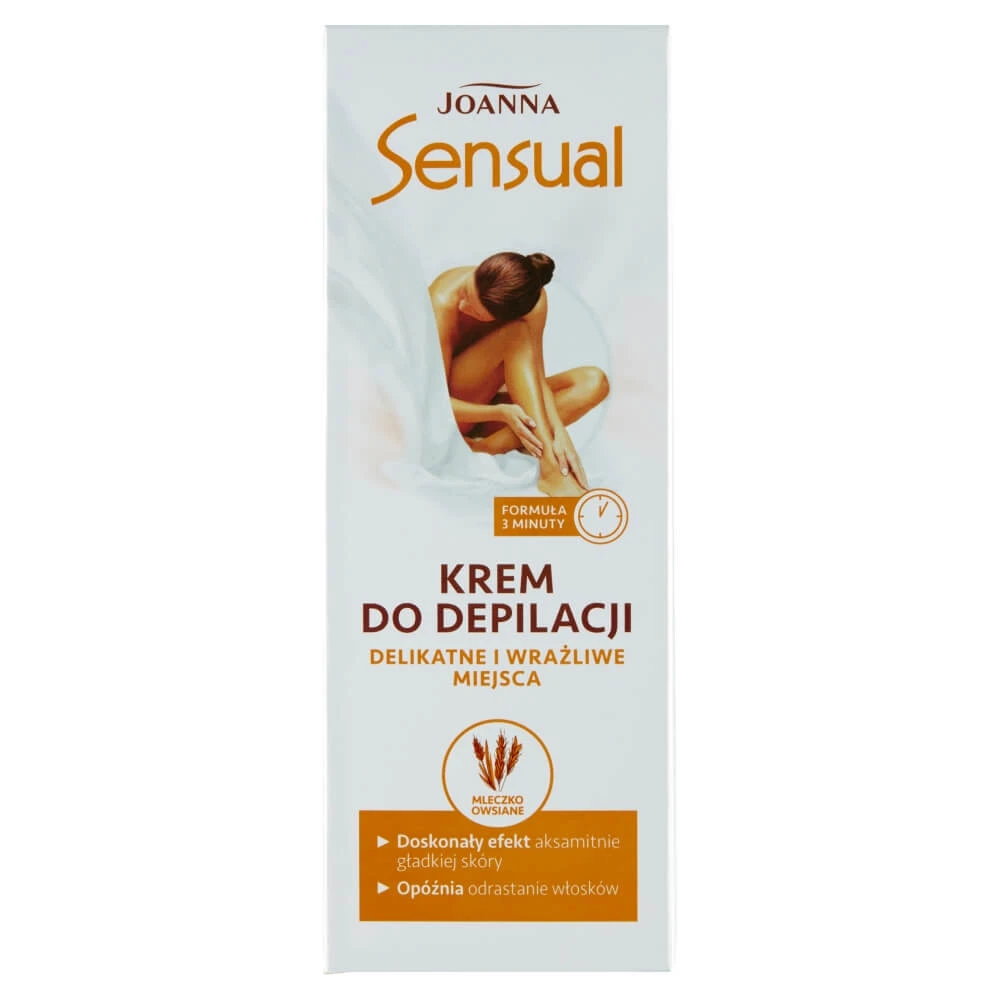 Joanna Sensuele Ontharingscrème voor tere en gevoelige zones, 100 g