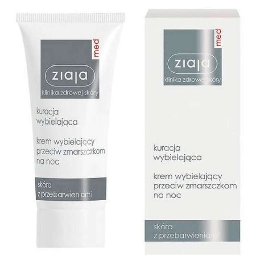 Anti-rimpel nachtcrème voor depigmentatie, 50 ml, Ziaja