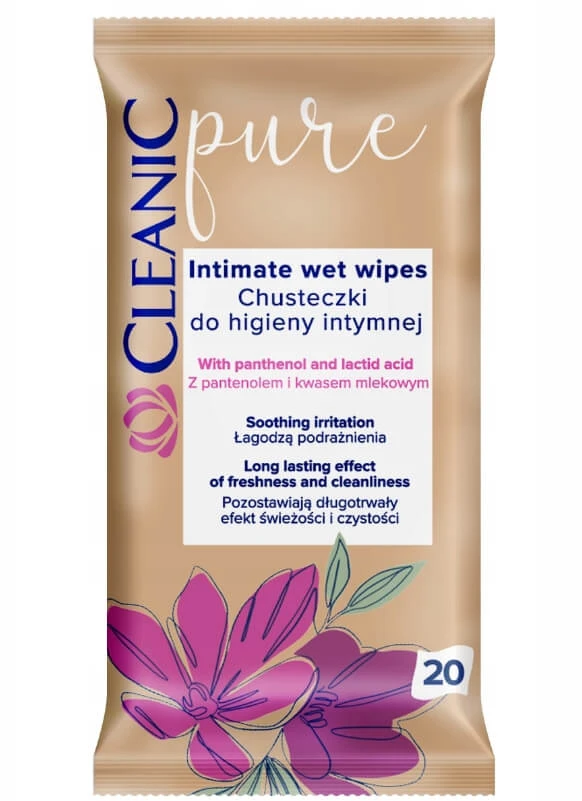 Cleanic Pure doekjes voor intieme hygiëne, 20 stuks