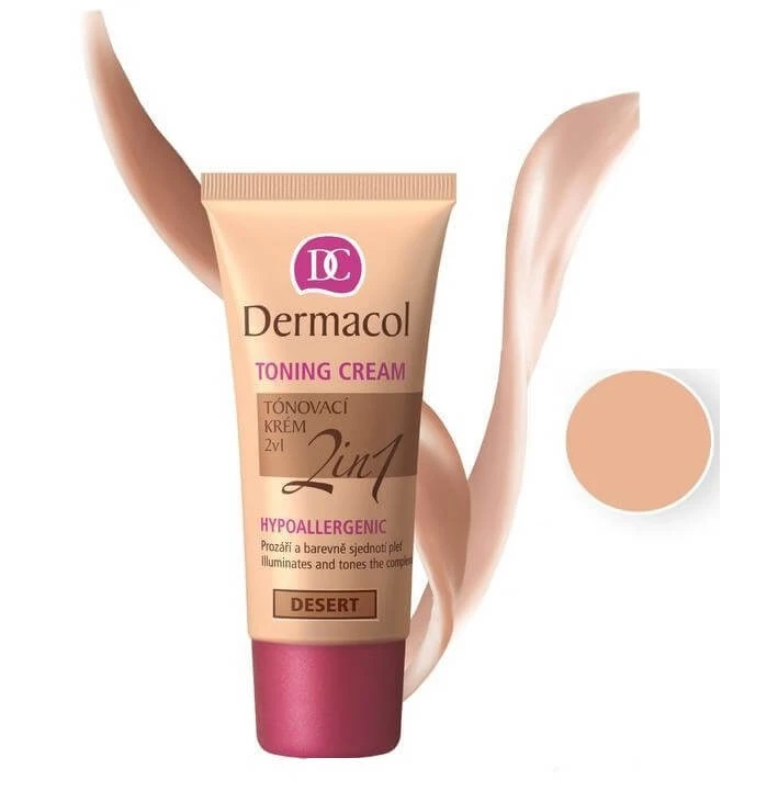 Dermacol Desert vochtinbrengende crème en foundation, 30 ml