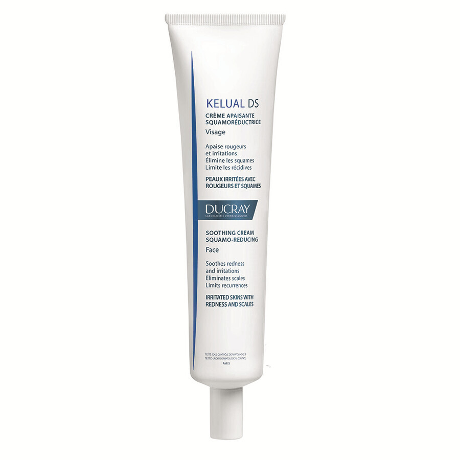 Crème apaisante anti-calcaire et anti-récidive Kelual DS, 40 ml, Ducray