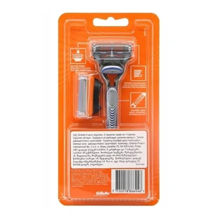 Gillette Fusion 5 Rasierer + 2 Klingen