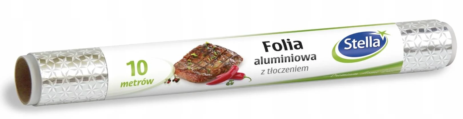 Stella aluminiumfolie met reliëf 10m, 1 stuk