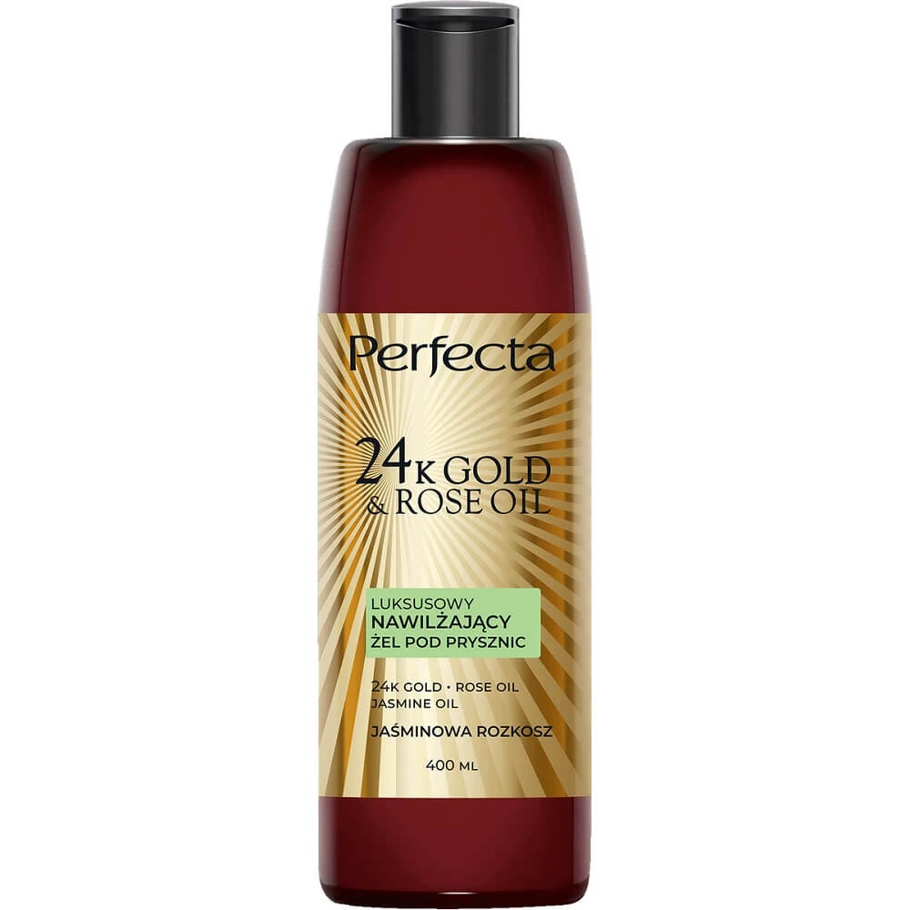 Perfecta 24K Gold amp; Rose Oil Douchegel Jasmine Delight, 400 ml