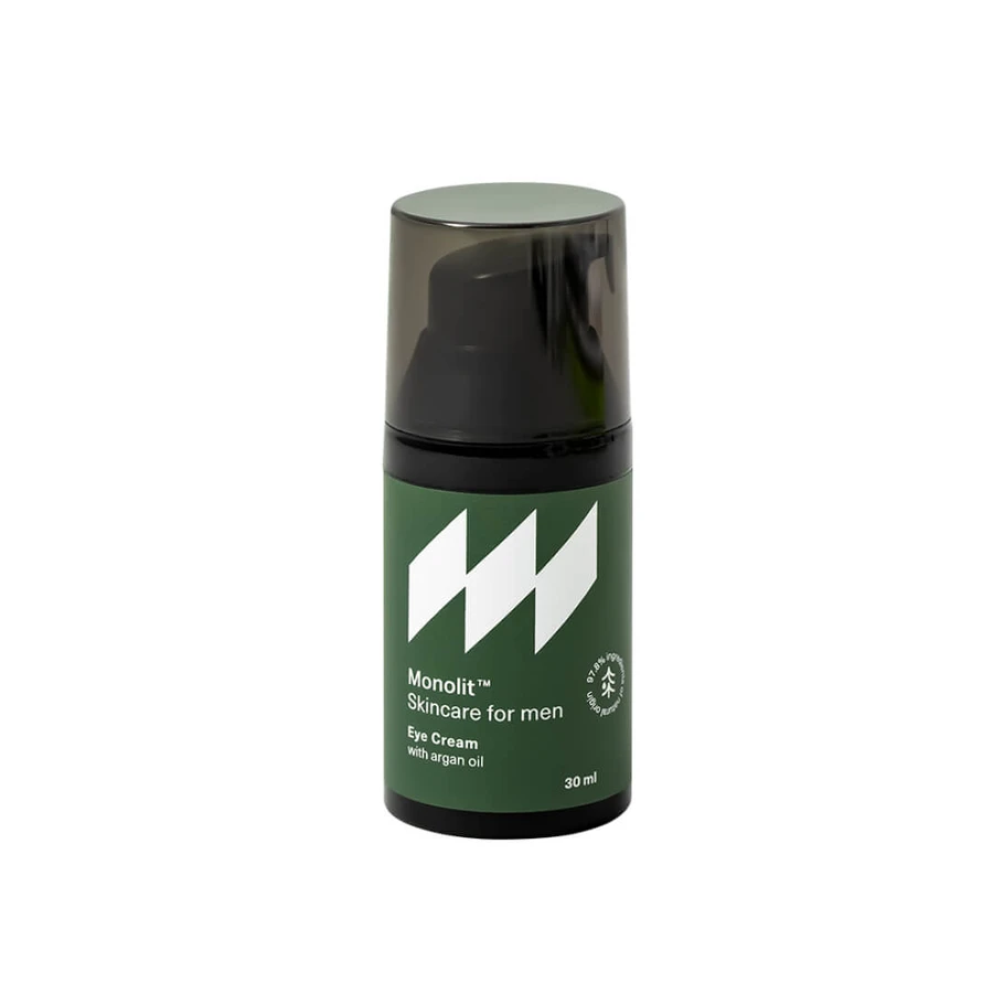 Monolith Skincare For Men Crème pour les yeux à l'huile d'argan, 30 ml