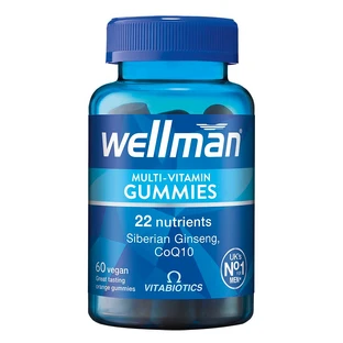 Vitabiotics Wellman, 60 geles